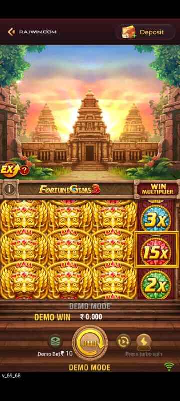 RajWinGame premium gaming platform logo